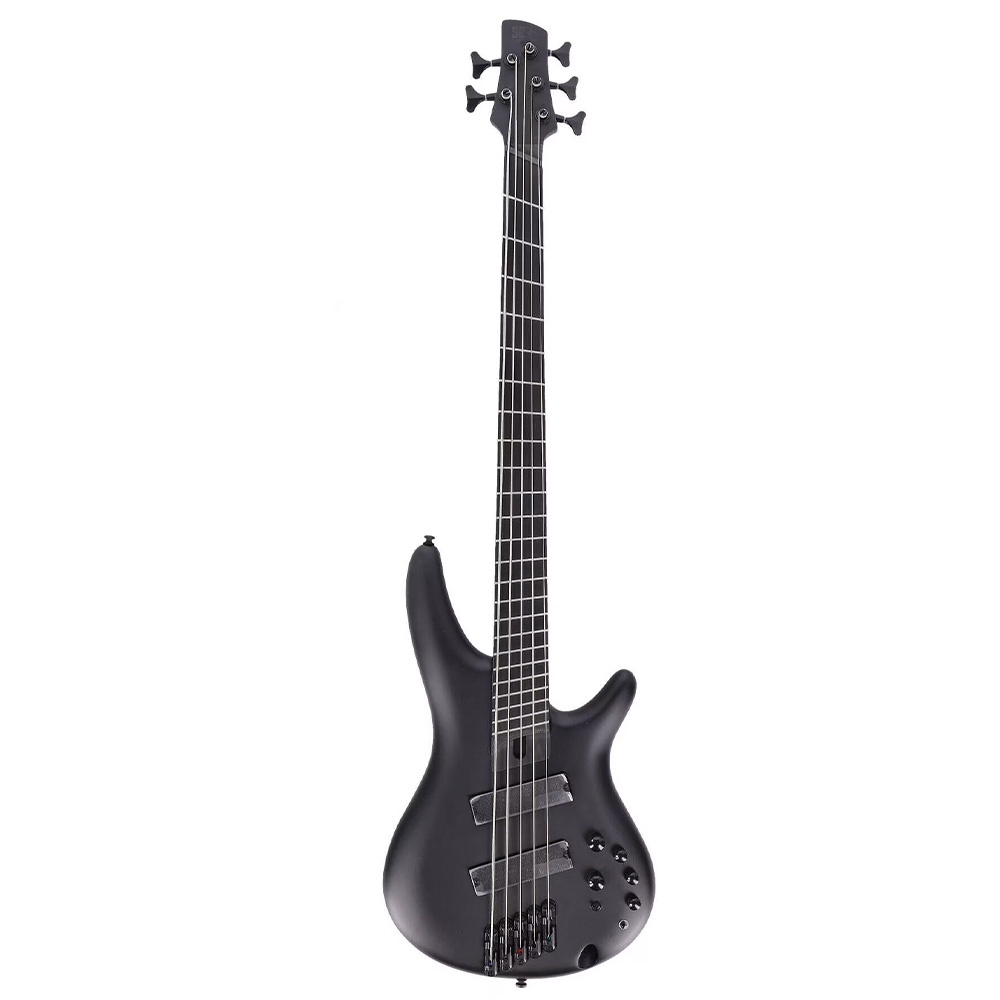 Ibanez SRMS625EX-BKF SRMS Iron Label Serisi 5 Telli Bas Gitar